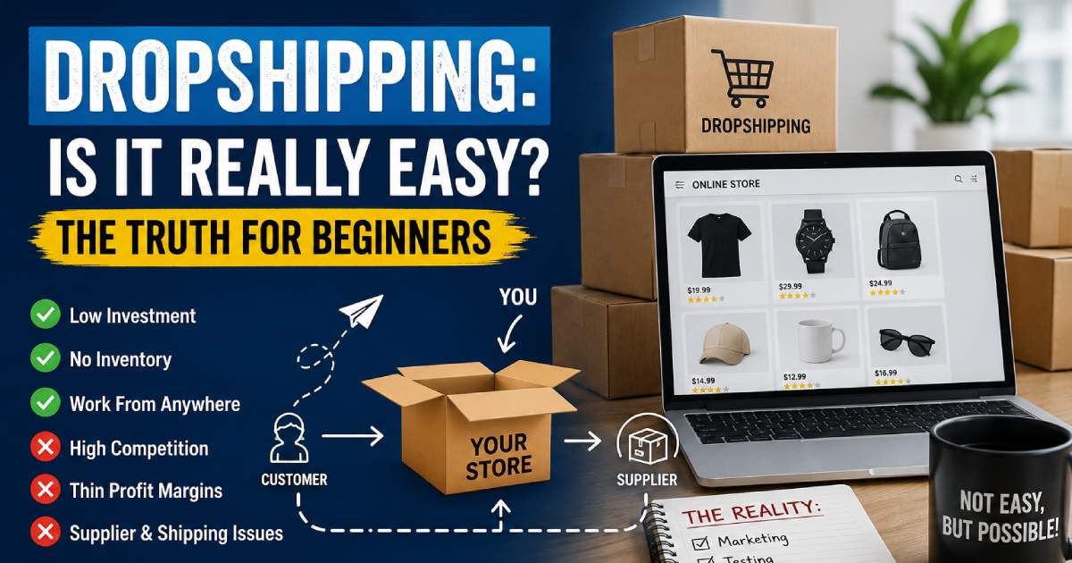 Dropshipping Truth for Beginners